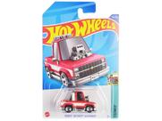 Carro de brinquedo Hot Wheels HHF50 Round '83 Chevy Silverado Red