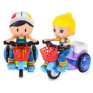 Carro de brinquedo modelo de triciclo elétrico Stunt de 360