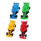 Carro de brinquedo Pull-back modelo Roadster para crianças de 4 a 6 anos, 4 unidades