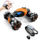 Carro de Brinquedo Rally Carro Teledirigido, 4 Rodas, Adequado para Crianças e Adultos, na cor laranja e preto