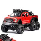 Carro de brinquedo Raptor F150 Big Wheel em liga fundida sob pressão em escala 1:28 Carro de brinquedo Raptor F150 Big Wheel em liga fundida sob pressão em escala 1:28