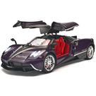 Carro de brinquedo RZAPE Pagani Huayra Dinastia escala 1:18 com luz e som