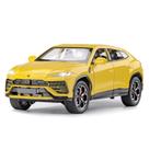 Carro de brinquedo SASBSC Lambo Urus Diecast Metal 1:24 para crianças a partir de 3 anos