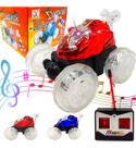 Carro De Controle Remoto 360 Luz Led Som Acrobacias Radical