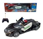 Carro de Controle Remoto 7 Funções Com Luz Special Force Preto Art Brink Carro de Controle Remoto 7 Funções Com Luz Special Force Preto Art Brink