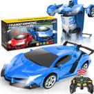 Carro de controle remoto Dolanus Transform Robot RC 5-7 anos