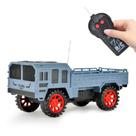Carro de controle remoto elétrico rc bidirecional pickup caminhonete brinquedo para meninos meninas aniversário