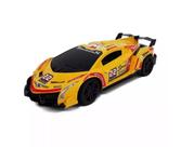 Carro de Controle Remoto Esportivo Phantom Amarelo C/ Aerofólio - Wellmix Carro de Controle Remoto Esportivo Phantom Amarelo C/ Aerofólio - Wellmix