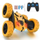 Carro de controle remoto Hamdol Double Sided 360 4WD RC Amarelo