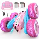 Carro de controle remoto NUOKE Pink RC Truck para meninas de 3 anos ou mais