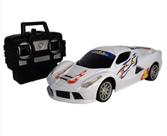 Carro De Controle Remoto Possantes Pro Turbo 7 Funções Branco- Wellmix