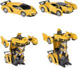 Carro de controle remoto RC Transformer Robot Car com rotação de 360