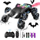 Carro de controle remoto Terucle 8WD com spray e Cool Light Black