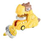 Carro de dinossauro Flashing Spinning Tops com giroscópio la