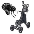Carro de Golf Plegable FLAGTAG de 4 Ruedas con Accesorios