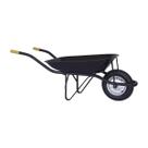 Carro de Mao Preto Caçamba Metalica 45l Pneu e Camera - Maestro