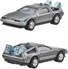 Carro de metal fundido Hot Wheels de volta ao futuro JBL65