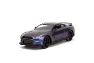 Carro de Metal Fundido Jada Nissan GT-R 2009 Roxo Metálico 1:32 Carro de Metal Fundido Jada Nissan GT-R 2009 Roxo Metálico 1:32