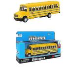 Carro de simulação de ônibus escolar Toy Mini Pull Back Sliding Alloy