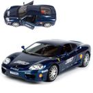 Carro de transmissão em direto HTLNUZD Bburago 1:24 Ferrari 360 Challenge Blue
