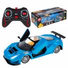 Carro Dexter De Controle Remoto Infantil Brinquedo Com Luz Nos Faróis E Portas Abrem