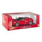 Carro Diecast Hot Wheels LaFerrari Vermelho Escala 1:18 Carro Diecast Hot Wheels LaFerrari Vermelho Escala 1:18