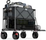 Carro Dobrável de Dois Andares TIMBER RIDGE 137 cm Capacidade de 300 kg