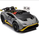 Carro Drift Lamborghini Huracán Cinza 24v Zippy CE24364