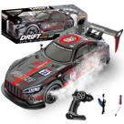 Carro Drift Racing Recarregável Controle Remoto Solta Fumaça