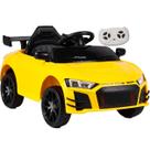 Carro Eletrico Bang Toys ALD Cabrio A1 R-Sport 12V CR Amarelo