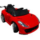 Carro Elétrico Bang Toys Scarlet GT Vermelho 12V com Controle Remoto