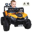 Carro Eletrico Bang Toys UTV Volt-4 Amarelo 12V Controle