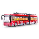 Carro elétrico duplo de simulação de ônibus de brinquedo para crianças