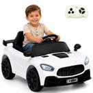 Carro Eletrico Infantil Bang Toys Mini Storm Branco 12V Controle