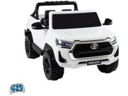Carro Elétrico Infantil Branco Bandeirante Carro Elétrico Infantil Branco Bandeirante