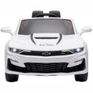 Carro Eletrico Infantil Camaro SS 12V controle - Branco