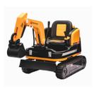 Carro Elétrico Infantil Escavadeira 2 Marchas Amarela Zippy Toys