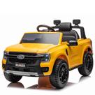 Carro Elétrico Infantil Ford Ranger 12V Amarela Bel Carro Elétrico Infantil Ford Ranger 12V Amarela Bel