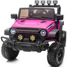 Carro elétrico infantil Hikiddo 24V 400W rosa Carro elétrico infantil Hikiddo 24V 400W rosa