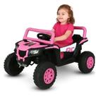 Carro Elétrico Infantil UTV Pulse XR7 12V Rosa - Bang Toys