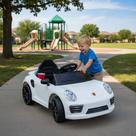 Carro Eletrico Infantil Veículo com Luz Música Bateria 12v e Controle Remoto