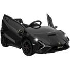 Carro elétrico Lamborghini 12v 2x380W USB LED 3229 UNITOYS