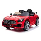 Carro eletrico mercedes amg gtr 12v vermelho - shiny toys