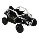 Carro Elétrico Quadriciclo Bel UTV 4x4 Kawasaki KRX 1000 24V Cinza para Crianças com Controle