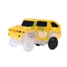 Carro eletrônico especial para brinquedos Magic Track com fl