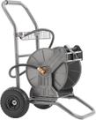 Carro enrolador de mangueira para jardim Giraffe Tools 200 pés 1/2 pol. metal Carro enrolador de mangueira para jardim Giraffe Tools 200 pés 1/2 pol. metal