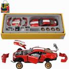 Carro Ford Mustang Vermeho GT 2018 - Miniatura desmontável 1:42 12cm Carro Ford Mustang Vermeho GT 2018 - Miniatura desmontável 1:42 12cm