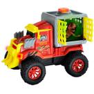 Carro Fricçao Dino Transporte Vermelho DM TOYS DMT6622