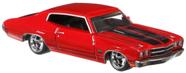 Carro fundido Hot Wheels 1970 Chevelle SS escala 1:64