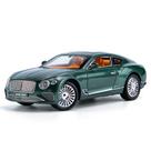 Carro fundido sob pressão Bentley Continental em escala 1:24 com som e luz